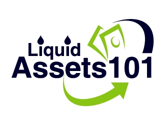 Liquid Assets 101 logo design by kgcreative