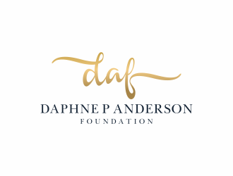 Daphne P Anderson Foundation logo design by violin