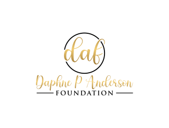 Daphne P Anderson Foundation logo design by checx