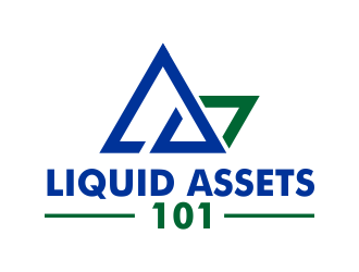 Liquid Assets 101 logo design by monster96