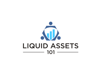 Liquid Assets 101 logo design by RatuCempaka