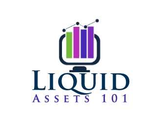 Liquid Assets 101 logo design by AamirKhan