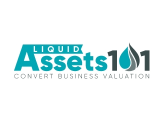 Liquid Assets 101 logo design by dasigns