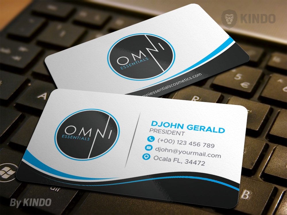 Omni essentials logo design by Kindo