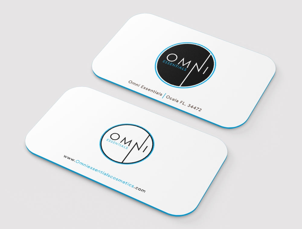 Omni essentials logo design by Niqnish