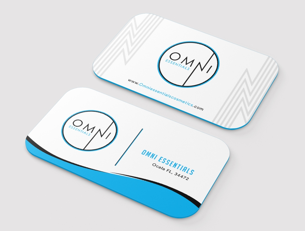 Omni essentials logo design by Niqnish