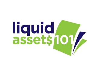 Liquid Assets 101 logo design by denfransko