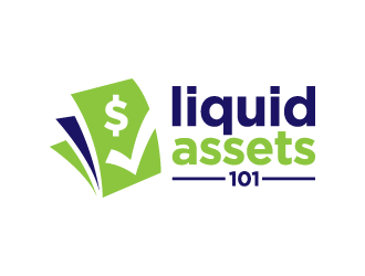 Liquid Assets 101 logo design by denfransko