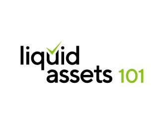 Liquid Assets 101 logo design by maserik