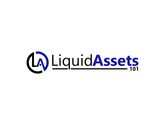 Liquid Assets 101 logo design by FloVal