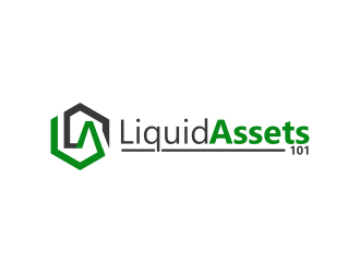 Liquid Assets 101 logo design by FloVal