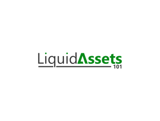 Liquid Assets 101 logo design by FloVal