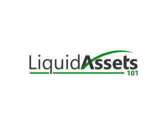 Liquid Assets 101 logo design by FloVal