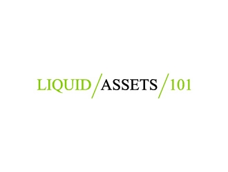 Liquid Assets 101 logo design by treemouse