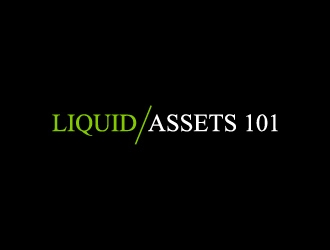 Liquid Assets 101 logo design by treemouse