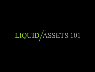 Liquid Assets 101 logo design by treemouse