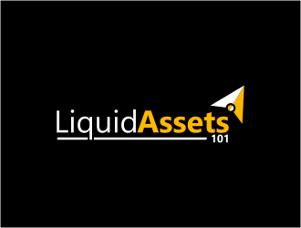 Liquid Assets 101 logo design by FloVal