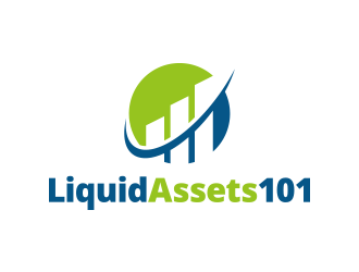 Liquid Assets 101 logo design by lexipej