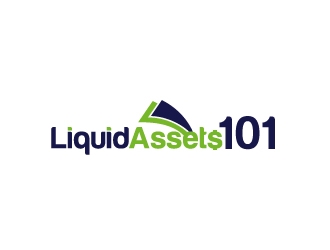 Liquid Assets 101 logo design by Aslam