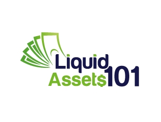 Liquid Assets 101 logo design by Aslam