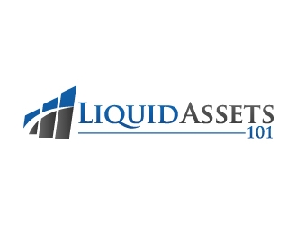 Liquid Assets 101 logo design by jaize