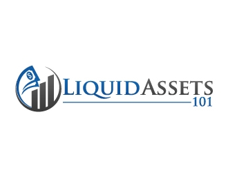 Liquid Assets 101 logo design by jaize