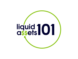 Liquid Assets 101 logo design by yunda