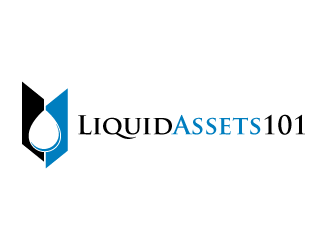 Liquid Assets 101 logo design by torresace