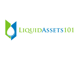 Liquid Assets 101 logo design by torresace