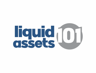 Liquid Assets 101 logo design by up2date