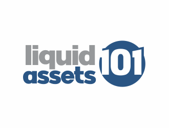 Liquid Assets 101 logo design by up2date