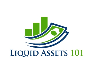 Liquid Assets 101 logo design by PMG