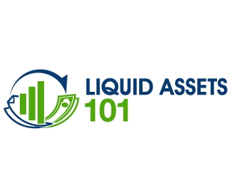 Liquid Assets 101 logo design by PMG