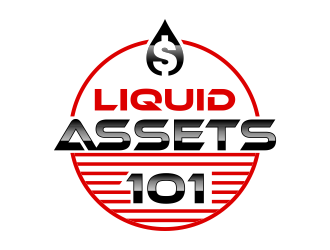 Liquid Assets 101 logo design by graphicstar