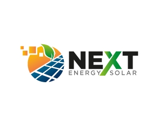 Next Energy Solar logo design by Aslam