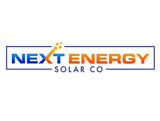 Next Energy Solar logo design by 3Dlogos