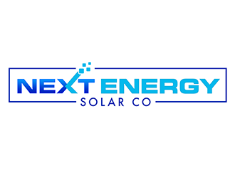 Next Energy Solar logo design by 3Dlogos