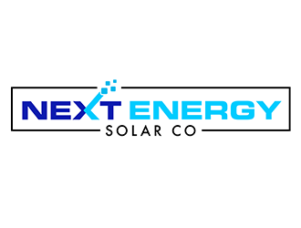 Next Energy Solar logo design by 3Dlogos