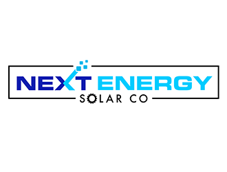 Next Energy Solar logo design by 3Dlogos