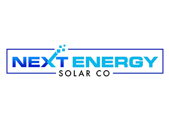 Next Energy Solar logo design by 3Dlogos