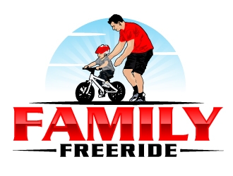 Family FreeRide logo design by AamirKhan