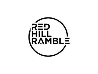 Red Hill Ramble logo design by oke2angconcept