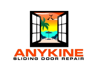 AnyKine Sliding Door Repair  logo design by AamirKhan