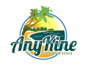 AnyKine Sliding Door Repair  logo design by AamirKhan