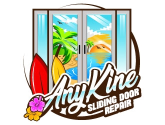 AnyKine Sliding Door Repair  logo design by Suvendu