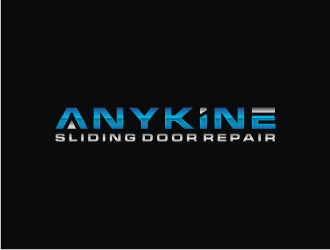 AnyKine Sliding Door Repair  logo design by bricton