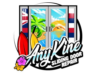 AnyKine Sliding Door Repair  logo design by Suvendu