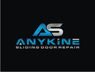 AnyKine Sliding Door Repair  logo design by bricton