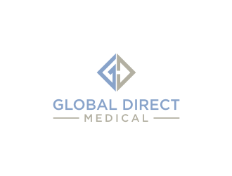 Global Direct Medical logo design by mbamboex