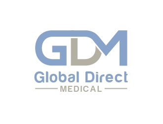 Global Direct Medical logo design by pambudi